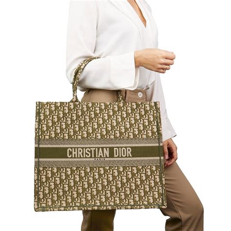 dior book tote green|dior book tote personalized.